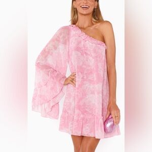 New show me your Mumu wonder mini dress size medium in sweet pink
